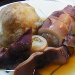 呑喜 - 里芋、イカ