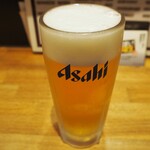 立ち呑み 直福 - 生ビール
