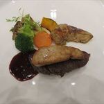 ザ・フジヤ - 国産牛フィレ肉にフォアグラを添えてトリュフソース（ハーフ）