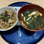 Beans and Mai.Cul - 雑穀青菜ご飯とお味噌汁