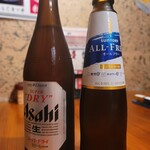 Chichibu No Sakaba Bubusuke - アサヒスーパードライ 中瓶（660円）/オールフリー（440円）