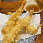つきよし - えびの天ぷら440円
