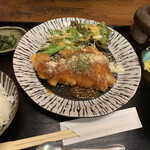 Hakata Ryouritaemon - 日替わり 国産豚ロースのしそチーズかつ