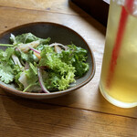 アジアンビストロ Dai 立川グリーンスプリングス店 - つぶ貝のマリネ&レモングラスジャスミンティー