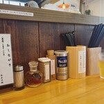 担々麺 麺山椒 - 卓上調味料