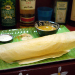 南インド料理 なんどり - ドーサ(2013.04)