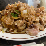 中華料理 末広 - 焼肉定食