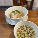 麺屋 藤むら - 昆布水つけ麺(塩) 普通盛り