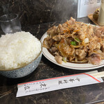 中華料理 末広 - 焼肉定食　1000円