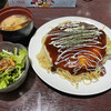 KURIYA - 料理写真:広島風お好み焼きランチ780円