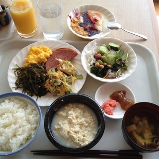 Hanamomi - ホテルの朝ご飯。