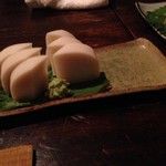 蕎麦 シカモア - 鈴廣の特上板わさ（2013.4.17）