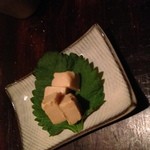 蕎麦 シカモア - 豆腐の味噌漬け（2013.4.17）