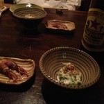 蕎麦 シカモア - お通し（2013.4.17）