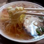 泪橋 - 細麺です。