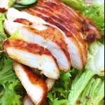 Dai's Deli & Sandwiches - タンドリーチキンのサラダ。