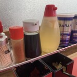 ラーメン もっけだの - 卓上アイテム