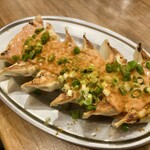 鶴亀八番 - カレー風味のネギマヨ餃子