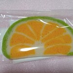 大串製菓店 - 干菓子(ミカン)