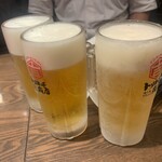 焼き鳥・やきとん トリキチ商店 - 生ビール中【2022.9】