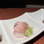 酒肴場 屯 - 海鮮丼付属品刺身②