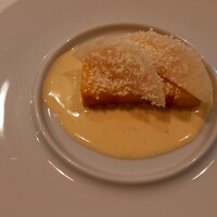 Le Salon de Legumes - ホワイトチョコのテリーヌ　アングレーズソース