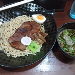 一心 - 生醤油つけ麺880円(2022.9.4)