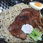 Isshin - つけ麺の麺＆具材(2022.9.4)