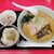 えぞっこ - 料理写真:味噌ラーメンとチャーマヨ丼セット(ラーメン大盛/1020円)