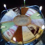 パパジョンズイータリー - プレ－ト・ロウソクも付けて貰いました