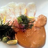 下関 春帆楼 東京店 - 鯛のアップ