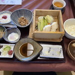 別荘佳景 - 朝食