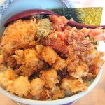 Edomae Tendon Hamada - バラ天丼。