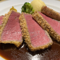 洋食 つばき - とろけるシャトーブリアンのビフカツ♡