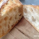 インダストリー - 2014.4.17(水)10時 いつもの一本 でも、今日はいつもと穴が違う。今回初めて質感が悪い 3点(T_T)