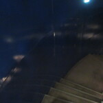 レストラン コートドール - 階段の様子、ピンボケ、すいません。