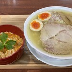 Chuuka Soba Sen No Tori - 小中華そばセット小親子丼