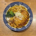 ハマカゼ拉麺店 - パーコー麺(真上から)
