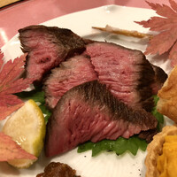 日本料理秀たか - 米沢牛シンタマ