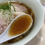 中華そば しば田 - 後半は鴨＆地鶏の豊潤なスープ（松坂屋上野店「秋のうまいもの物産展」）