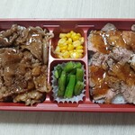 コイズミ デリカテッセン - 信州牛焼肉＆カイノミステーキ弁当2,000円