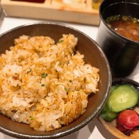 ビフテキのカワムラPremium 北新地店 - ガーリックライス