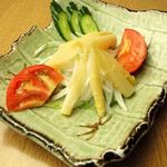 Shinshuusoba Sanshiro - ホワイトアスパラサラダ