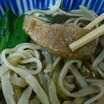 翁そば - 濃くて甘～いお揚げ！