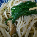 翁そば - ほうれん草が良いアクセント！