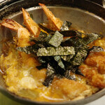 春夏冬 - エビとじ定食