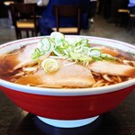 まるかいラーメン - 醤油ラーメン(大)　700円