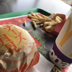 マクドナルド - チーズ月見バーガーセット