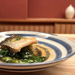 緒方 - ニシン 茄子 ツルムラサキ