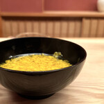 緒方 - 鼈出汁菊花椀。うまいなあ。